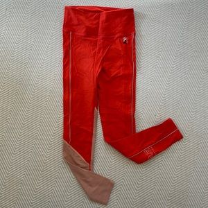 PE Nation Red leggings